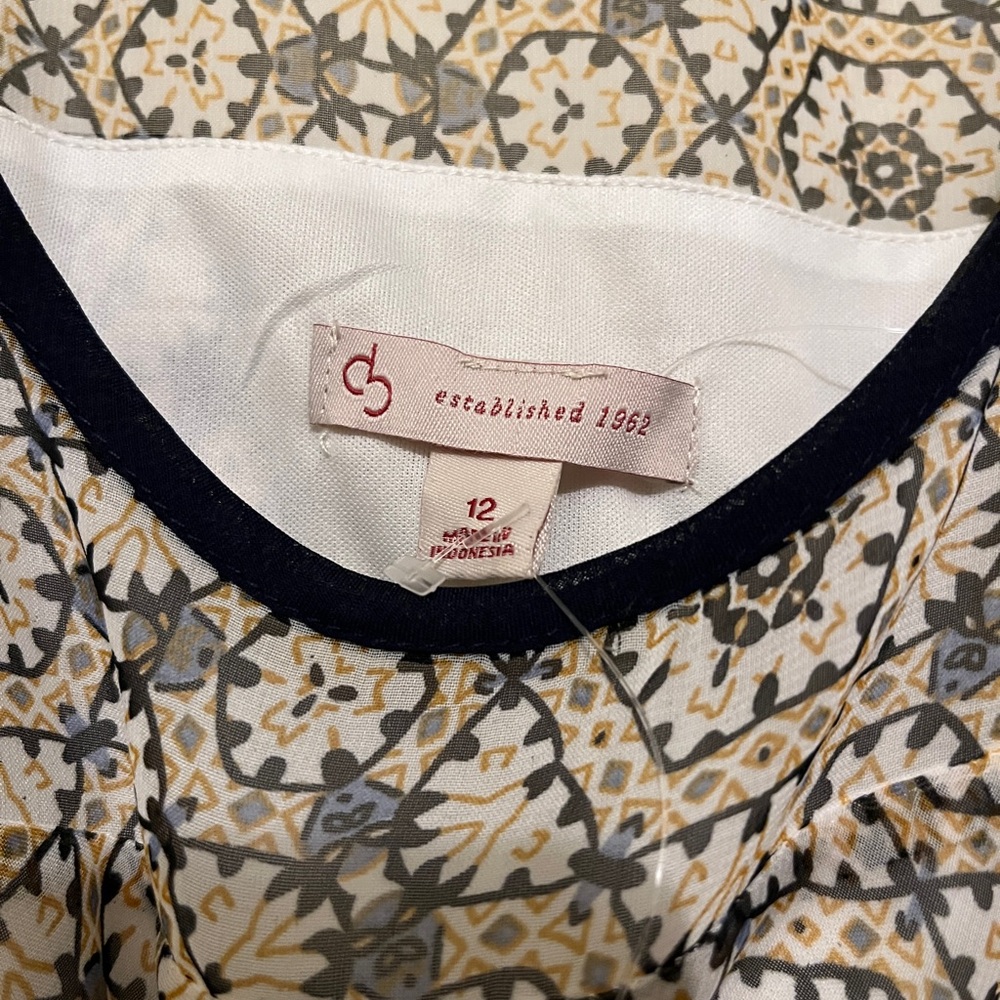 CB Established 1962 Asymmetrical Summer Dress - Picture 3 of 5